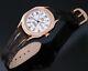 Rare Vintage Xezo Maestro 18k Rose Gold & 925 Sterling Swiss Automatic Watch