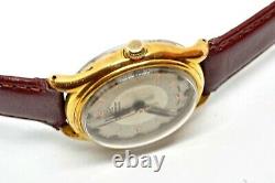 RARE Well Preserved 1950's ORIS 2-Tone Dial Rose Gold Watch with Cal. 454 KIF
