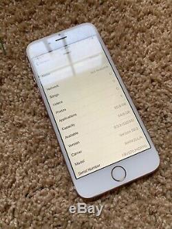RARE- iPhone 6s 64GB Rose Gold (AT&T) Jailbroken iOS 9.3.3