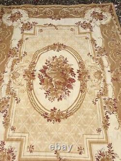 RARE large Laura Ashley Rose Print barouque rug 160cm x 235cm