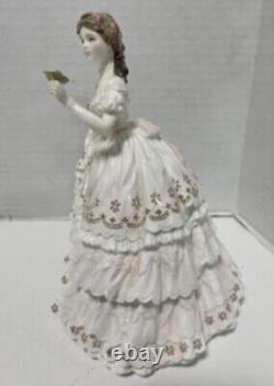 ROYAL WORCESTER THE FAIREST ROSE FIGURINE Rare limited overall run(5k)