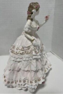 ROYAL WORCESTER THE FAIREST ROSE FIGURINE Rare limited overall run(5k)