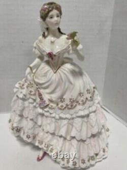 ROYAL WORCESTER THE FAIREST ROSE FIGURINE Rare limited overall run(5k)