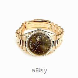 Rare 18Karat Rose Gold Rolex Day Date President 36MM Ref # 1803 Circa 1969 w Box