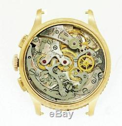 Rare 1940s Breitling Chronomat 769 217 012 18k Rose Gold 32mm Watch