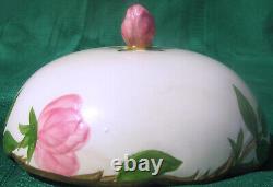 Rare 1945 Franciscan Desert Rose Toast Cover/Egg Warmer Free Ship