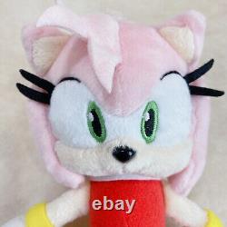 Rare 2012 sanei M Amy Rose 10 Plush doll toy SEGA Sonic the Hedgehog
