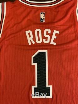Rare Adidas HWC NBA Chicago Bulls Derrick Rose Basketball Jersey