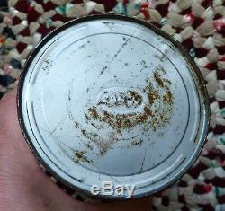 Rare Canadian White Rose Heavy Duty 1 Imp. Qt motor oil tin can FREE SHIPPING