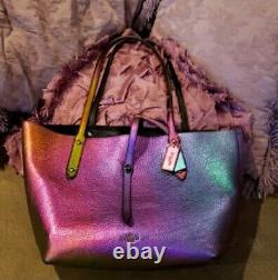 Rare! Coach Hologram Oilslick Chameleon City Market Tote