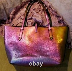 Rare! Coach Hologram Oilslick Chameleon City Market Tote