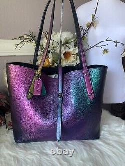 Rare! Coach Hologram Oilslick Chameleon City Market Tote