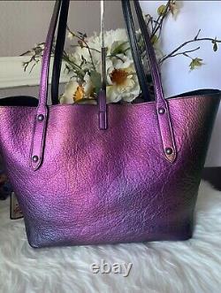 Rare! Coach Hologram Oilslick Chameleon City Market Tote