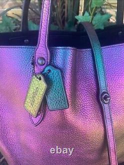 Rare! Coach Hologram Oilslick Chameleon City Market Tote