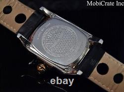 Rare EUC Invicta 40mm 1st Gen. Lupah Swiss Ronda Perforated Dial 23K GT SS Watch