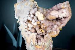 Rare High-Grade Pink Amethyst Geode Slab