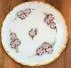 Rare! Large 13 Kaiser Germany Handpainted Pink Roses Signed'sherman' Plate