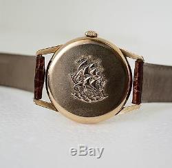 Rare Longin Flagship Men's 18k Rose gold watch in Mint Condition