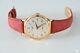 Rare Longines 18k 6055 Solid Rose Gold Cal 27.0 37.5 Mm 1960's Manual Watch