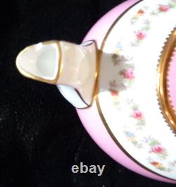 Rare Mix Lot Of 10 Items Antique Aynsley Service Pieces Pink Rose Floral L@@K
