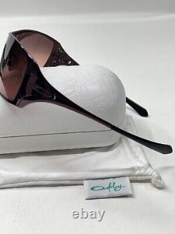 Rare Oakley Dart Berry Rose Pink Gradient Sunglasses with Pouch & Case 05-662