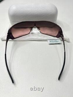 Rare Oakley Dart Berry Rose Pink Gradient Sunglasses with Pouch & Case 05-662