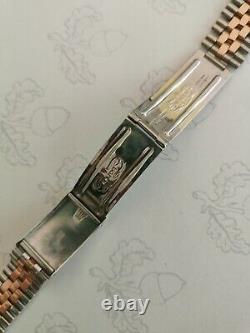 Rare Original Vintage Rolex 14K/SS Rose Gold Jubilee Bracelet, 20mm