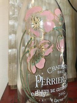 Rare Perrier Jouet Bell Epoque Rose Jeroboam 3 Liter Champagne Bottle Empty
