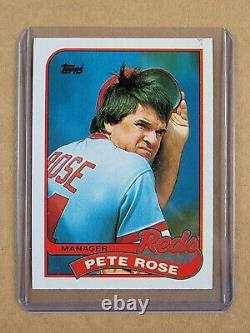Rare Pete Rose 1989 Topps Card #505