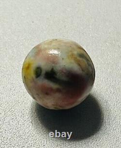 Rare Pink, Green, Dark & Light Blue, Yellow Fancy Bennington Marble 29/32