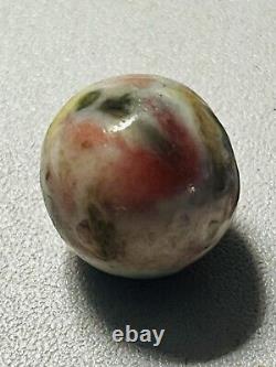 Rare Pink, Green, Dark & Light Blue, Yellow Fancy Bennington Marble 29/32