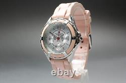 Rare Pink! MINT TOMMY HILFIGER Day & Date Women's Watch From JAPAN