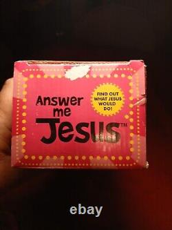 Rare Pink Velvet Answer Me Jesus Eight Ball