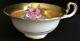 Rare! Radfords Pink Cabbage Roses Fully Gilded Gold Tea Cup Only Made In England