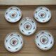 Rare! Raynaud & Co Limoges France Pomone Rose 8 Lunch/salad Plates Set Of 5