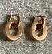 Rare Roberto Coin 18k Rose Gold Chic And Shine 4 Piece Hoop Link Set Earrings