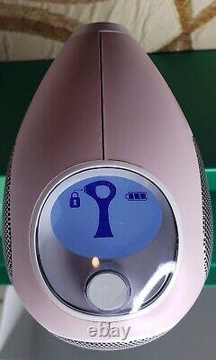 Rare Rose Pink Tria Beauty Laser 4x Hair Removal Charger & Manual TESTED, WORKS