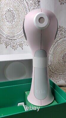 Rare Rose Pink Tria Beauty Laser 4x Hair Removal Charger & Manual TESTED, WORKS