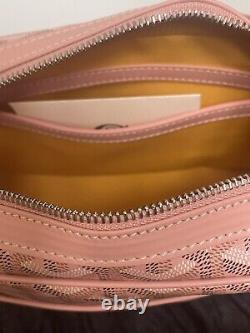 Rare Sold Out Goyard Cap Vert Pm In Limited Edition Rose Poudre Color Pink 2022