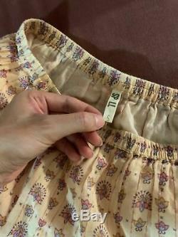 Rare Spell the Gypsy Collective Designs Desert Rose Maxi Skirt Blush Sz S small