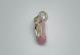 Rare! Tiffany & Co. Silver Pink Enamel Diamond Ballet Charm Slipper