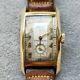 Rare Vintage Gruen Curvex Art Deco Watch, 17j Cal. 440, Style 448, 10kgf