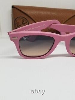 Rare lunettes de soleil Ray Ban rose 2140 Wayfarer pink sunglasses