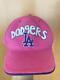 Rare Pink! Los Angels Dodgers Kids Cap