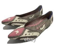 Rothys Womens The Point Moroccan Pink Rose Rare Washable Flats Worn Once Size 10