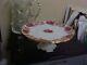 Royal Albert Old English Rose Footed Cake Stand Rare