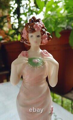 Royal Worcester Figurine rare rose past time