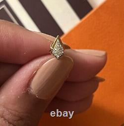 SHAY Jewelry 18k Rose Gold & Pave Diamond Studs Rare And Discontinued