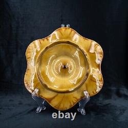 STUNNING Antique French Majolica Oyster Plate? 1890 Rare