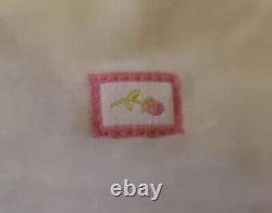 SUPER RARE 1999 Gymboree Pale Pink Roses Blanket & Outfit NWT 6-12 mo